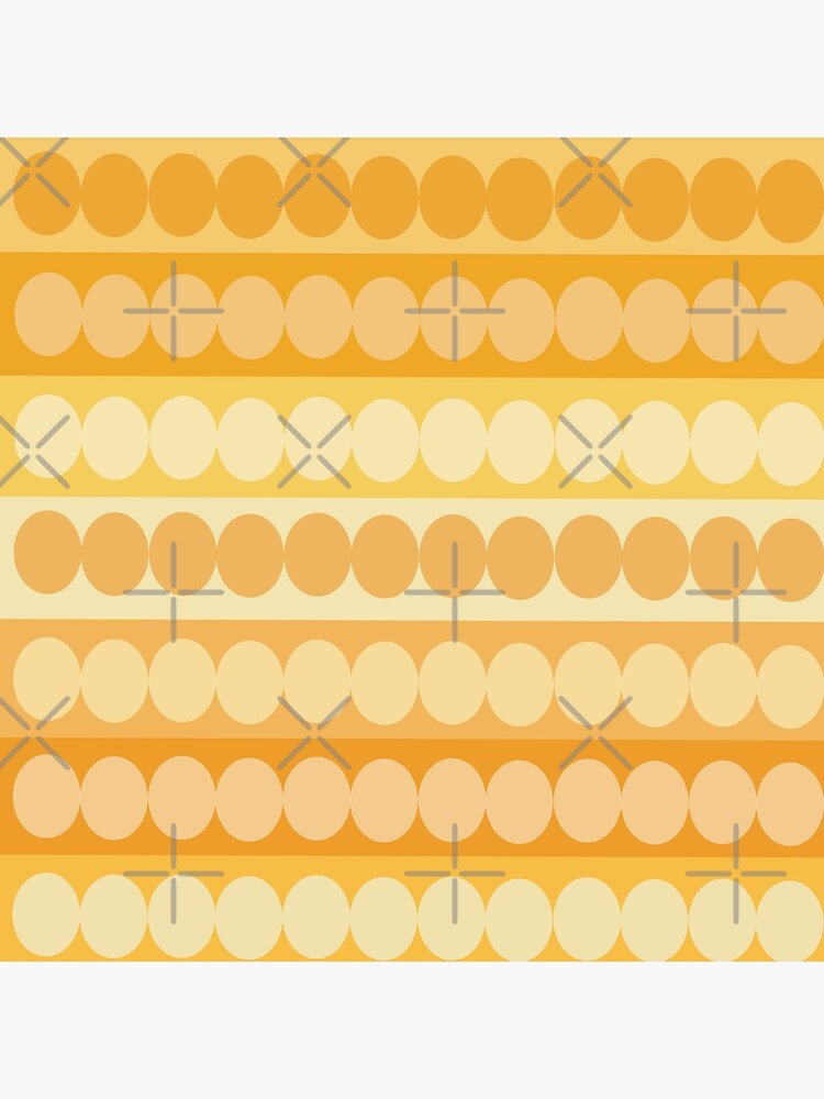 Thumbnail 2 of 2, Tote Bag, Geometric Pattern Orange Circles designed and sold by CarlaBaremb.