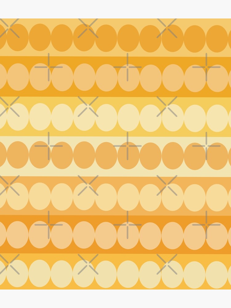 Thumbnail 3 of 3, Backpack, Geometric Pattern Orange Circles designed and sold by CarlaBaremb.