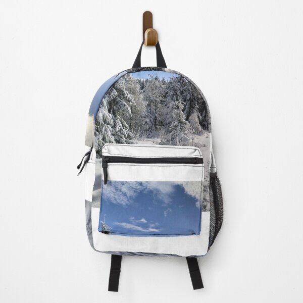 Item preview, Winter forest in mountains designed and sold by lusiakotowska.