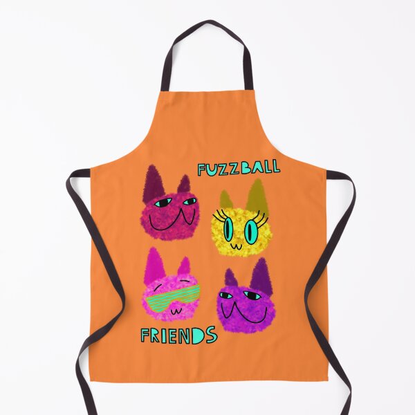 Item preview, Fuzzy Cats FFF Fuzzball Friends Forever! designed and sold by chowlet.