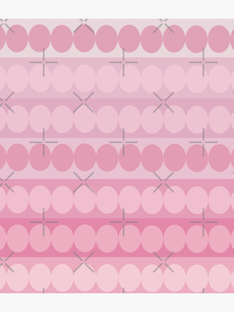 Thumbnail 3 of 3, Backpack, Geometric Pattern Pink Circles designed and sold by CarlaBaremb.