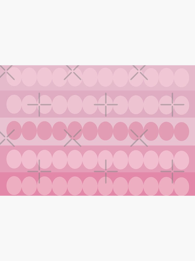 Thumbnail 6 of 6, Bath Mat, Geometric Pattern Pink Circles designed and sold by CarlaBaremb.