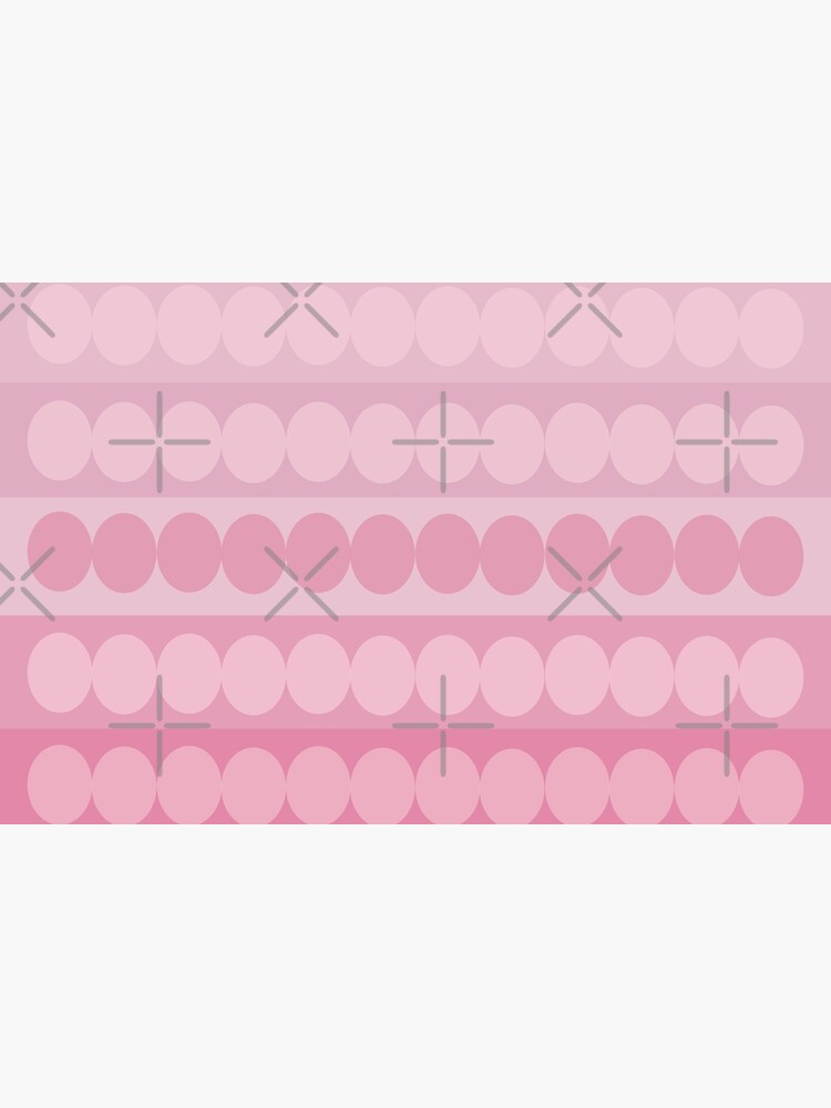 Thumbnail 2 of 2, Laptop Sleeve, Geometric Pattern Pink Circles designed and sold by CarlaBaremb.