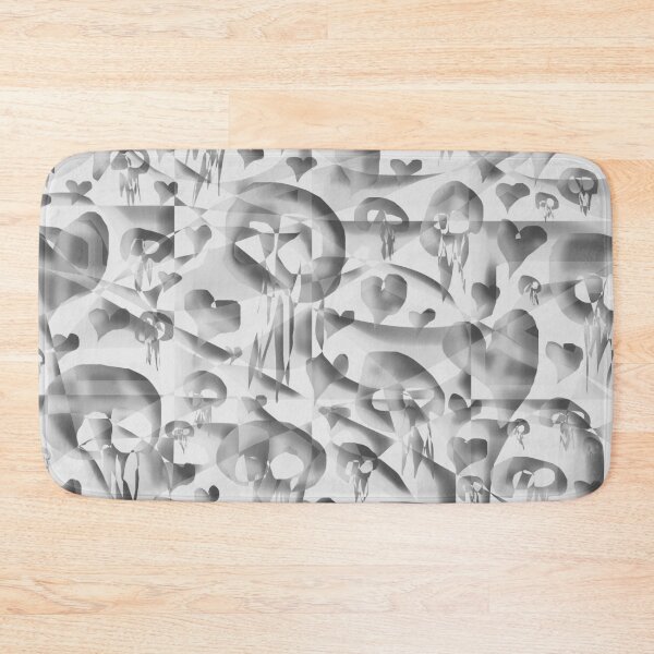 Item preview, Skulls and Hearts (Black Invert) designed and sold by skullbal.