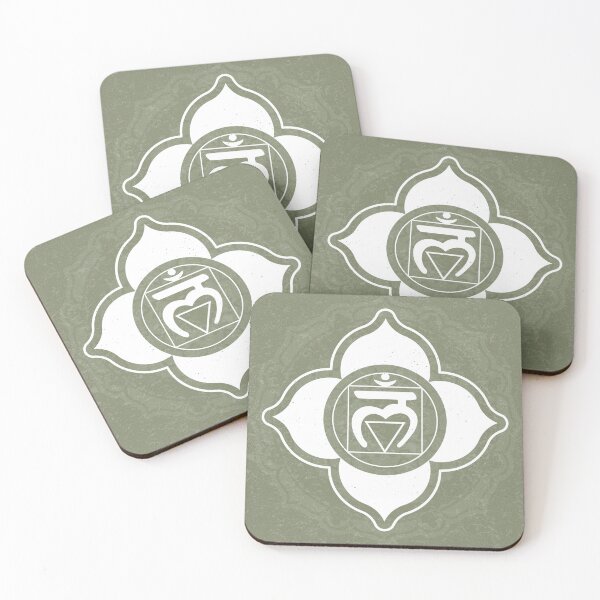 Item preview, Root Chakra Mandala - Sage + Snow designed and sold by Irene Estelle.