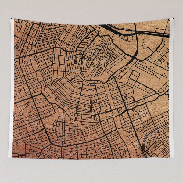 Item preview, Amsterdam map designed and sold by dairinne.