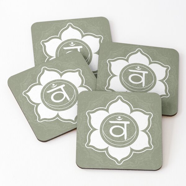 Item preview, Sacral Chakra Mandala - Sage + Snow designed and sold by Irene Estelle.
