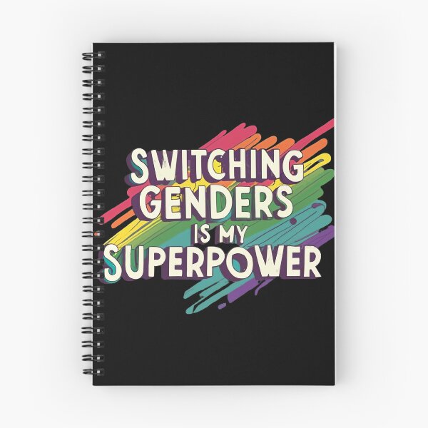 Item preview, Switching Genders Is My Superpower designed and sold by MillenniumDrip.