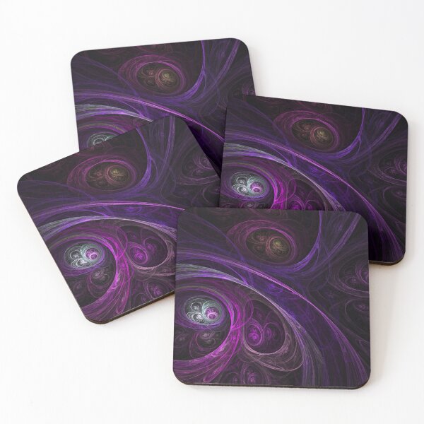 Item preview, Purple Pink Swirl Fractal Abstract  designed and sold by kalyssa44.