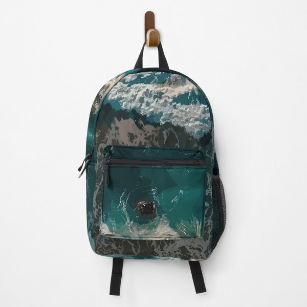 Item preview, Green Ocean Waves designed and sold by Vector Scout Lab.
