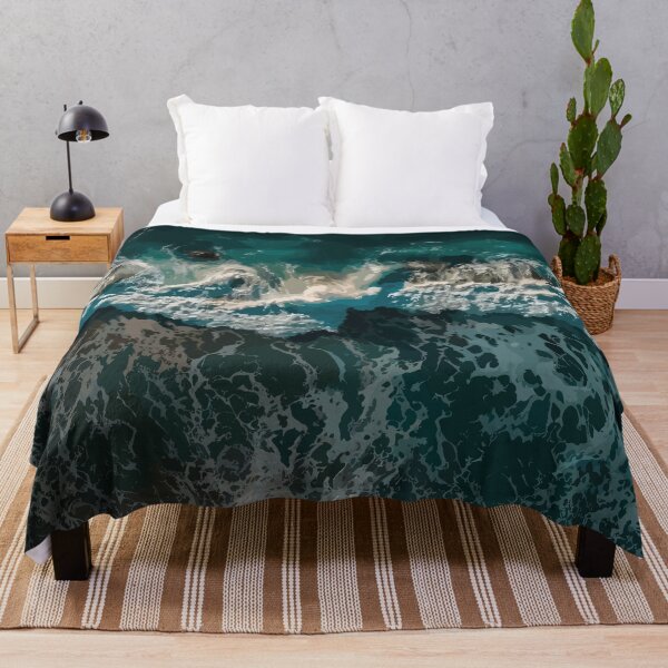 Item preview, Green Ocean Waves designed and sold by Vector Scout Lab.