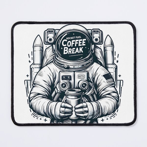 Item preview, Rocket Fuel Coffee Break designed and sold by Dungeon-Depot.