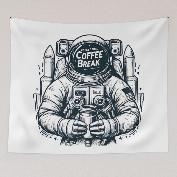 Item preview, Rocket Fuel Coffee Break designed and sold by Dungeon-Depot.