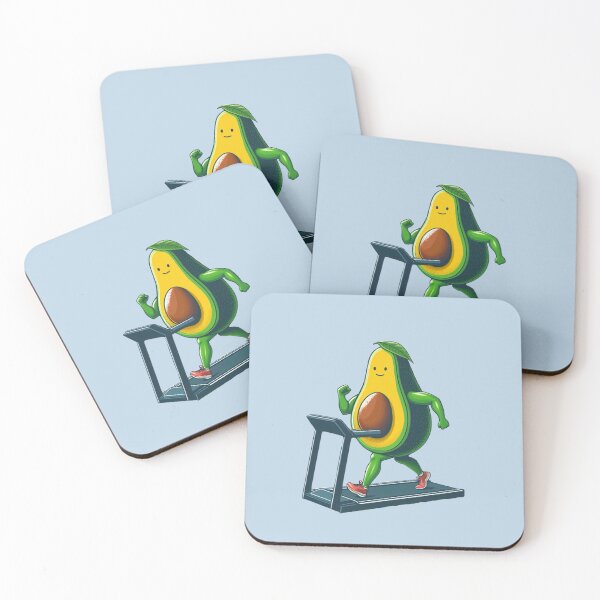 Item preview, Avocado Exercising  designed and sold by Myra365Art.