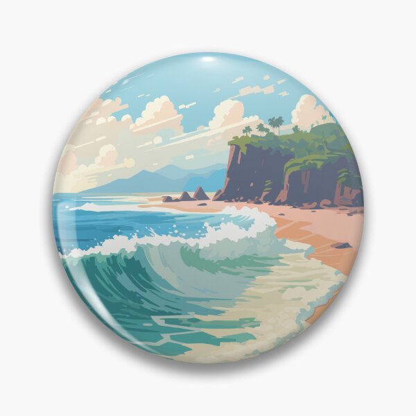 Item preview, Beautiful Beach designed and sold by Vector Scout Lab.