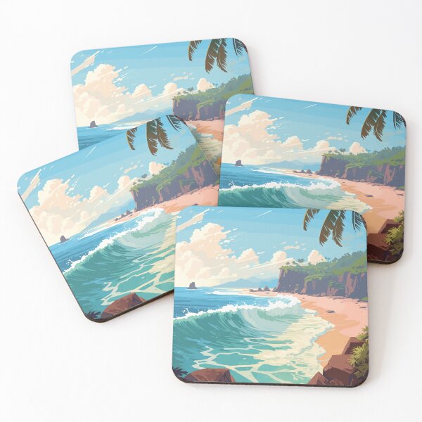 Item preview, Beautiful Beach designed and sold by Vector Scout Lab.