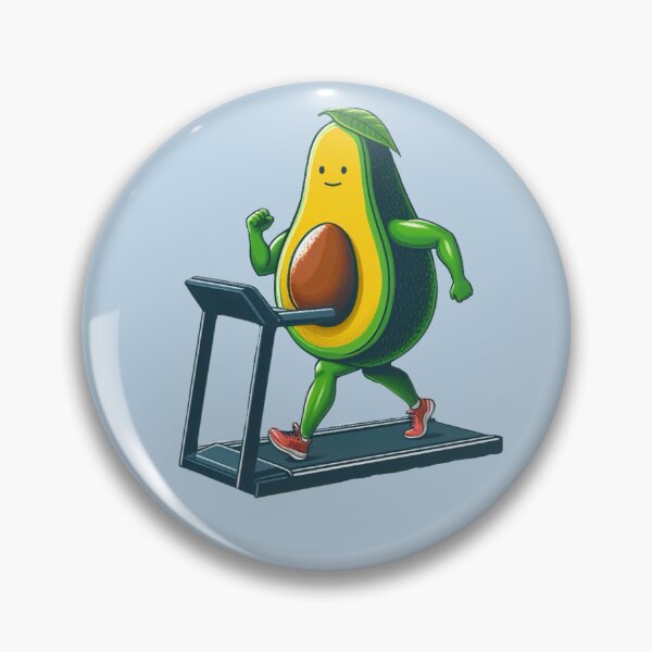 Item preview, Avocado Exercising  designed and sold by Myra365Art.