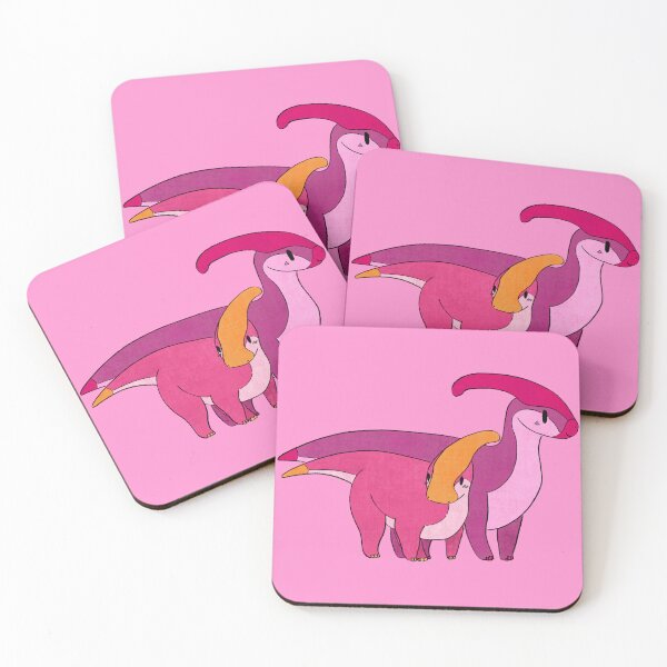 Item preview, Valentine's Day Cute Parasaurs designed and sold by culegar.