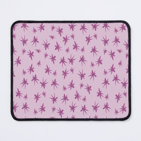 Item preview, Firewheel Star Watercolour - Vibrant Pink Australian Rainforest Inspired Pattern for Home & Apparel designed and sold by Jay Dee Dearness.