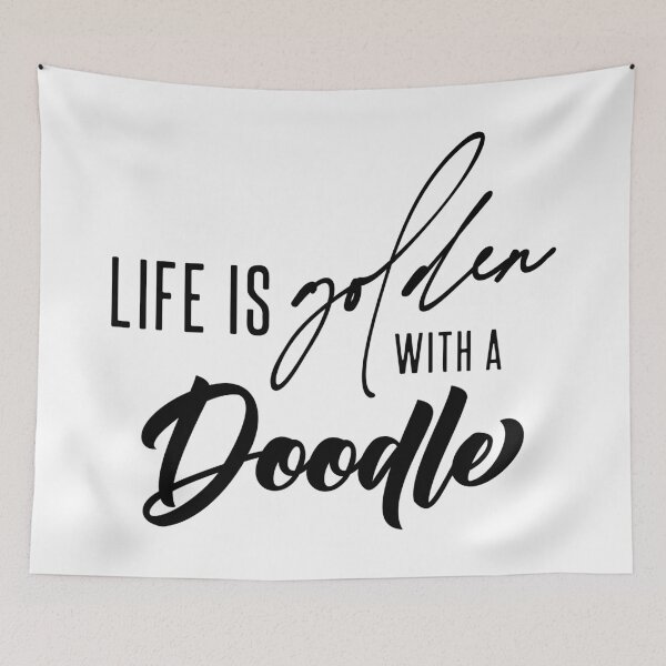 Item preview, Life Is Golden With A Doodle  designed and sold by Hairball-Pets.