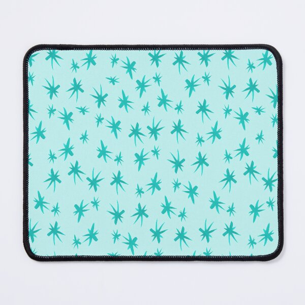 Item preview, Firewheel Star Watercolour - Vibrant Blue Australian Rainforest Inspired Pattern for Home & Apparel designed and sold by Jay Dee Dearness.