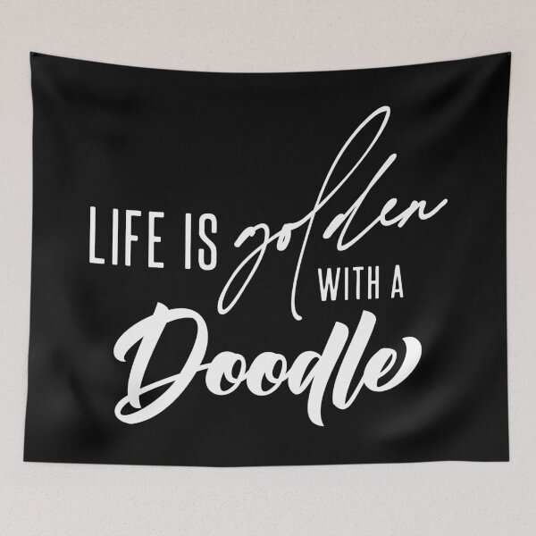 Item preview, Life Is Golden With A Doodle  designed and sold by Hairball-Pets.