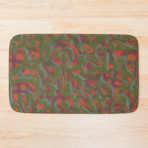 Item preview, Skulls and Hearts (Sunset in the Jungle) designed and sold by skullbal.