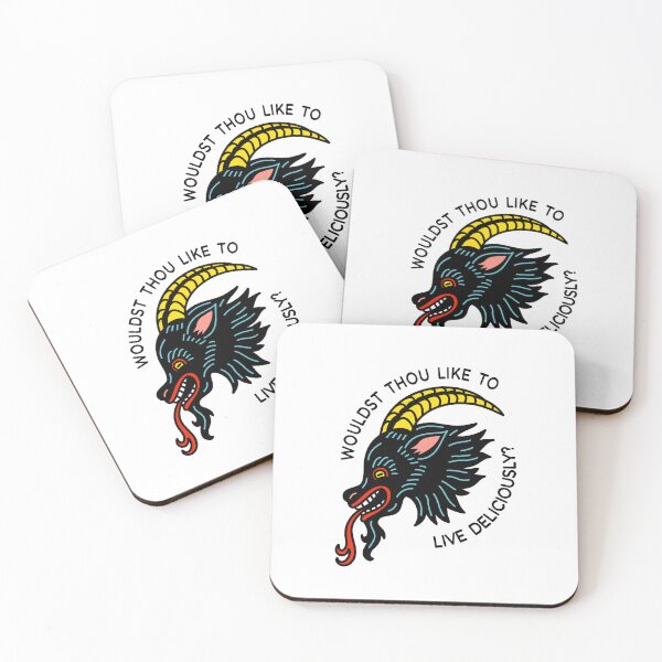Item preview, Black Philip | GOAT Tattoo Flash designed and sold by Rudy  Faber.