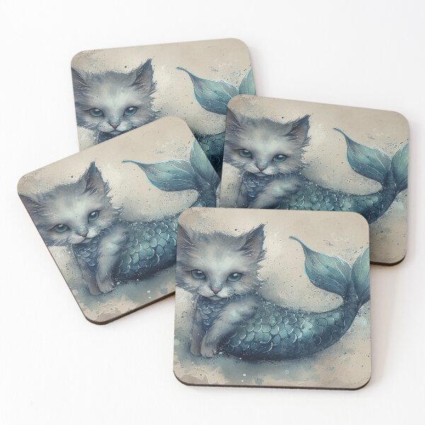 Item preview, Kittymermaid Dreams designed and sold by Fortuitous-Find.