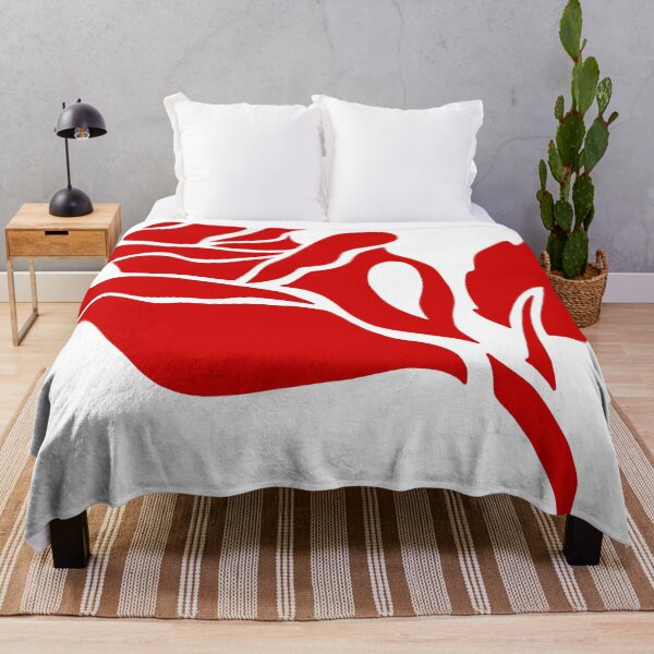 Item preview, red rose graphic pattern designed and sold by Nattapoom Fongkum.