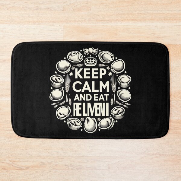 Item preview, Keep Calm and Eat Pelmeni Gift designed and sold by Pineapple-Tree.