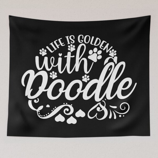 Item preview, Life Is Golden With A Doodle  designed and sold by Hairball-Pets.
