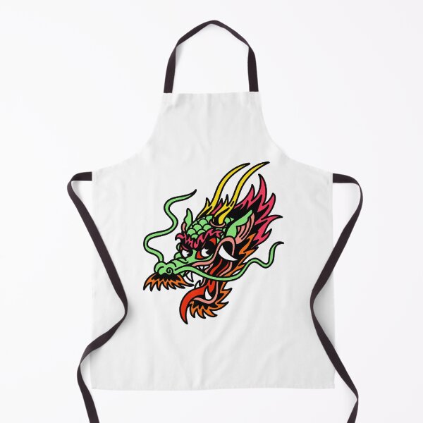 Item preview, Oriental Dragon Head | Tattoo Flash designed and sold by Rudy Faber.