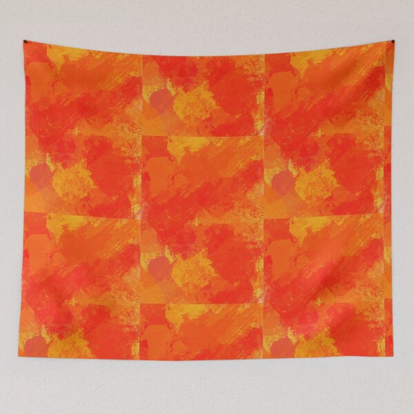 Item preview, orange abstract designed and sold by ReadyForU.