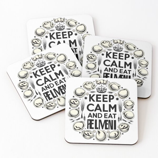 Item preview, Keep Calm and Eat Pelmeni Gift designed and sold by Pineapple-Tree.