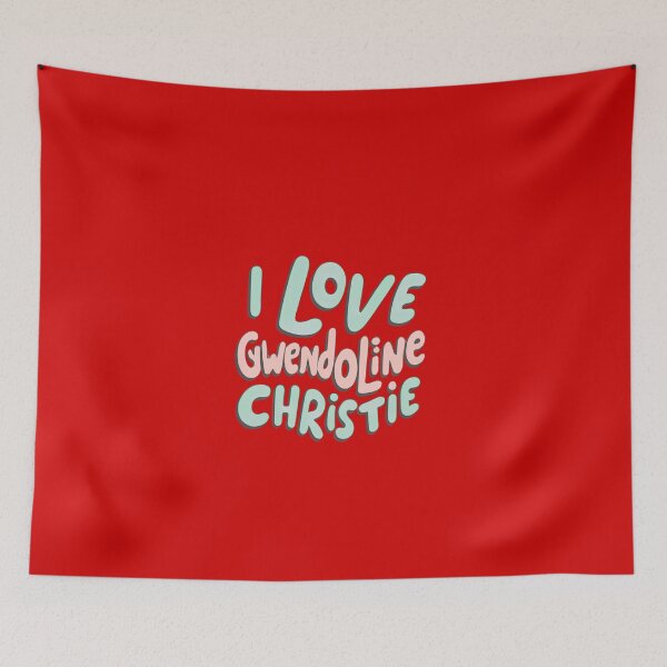 Item preview, I Love Gwendoline Christie designed and sold by Itsheartshop.