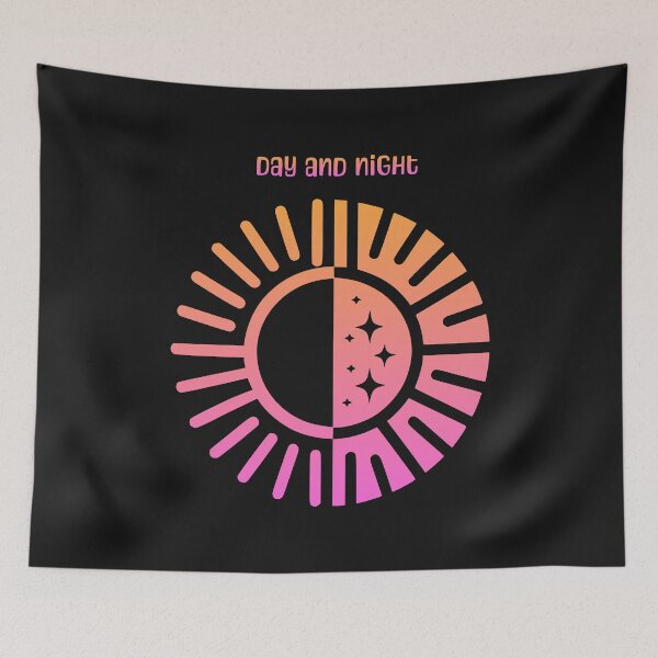 Item preview, Day and night. Design with a meaningful saying in English designed and sold by Pflugart.