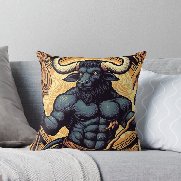 Item preview, "Unearth the Myth: Minotaur's Strength on Display." designed and sold by LuharBrothers.