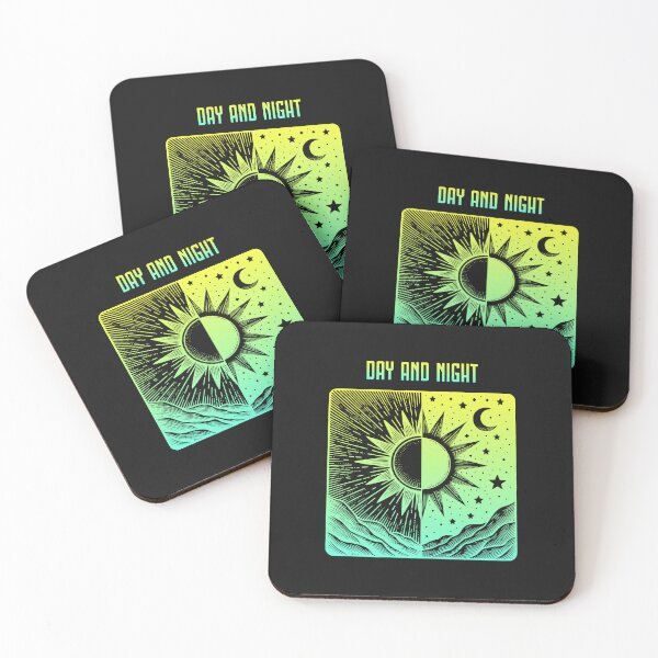 Item preview, Day and night. Design with a meaningful saying in English designed and sold by Pflugart.