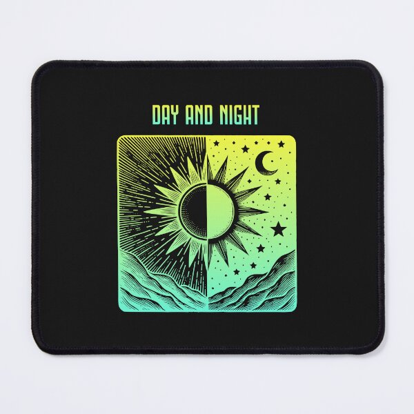 Item preview, Day and night. Design with a meaningful saying in English designed and sold by Pflugart.