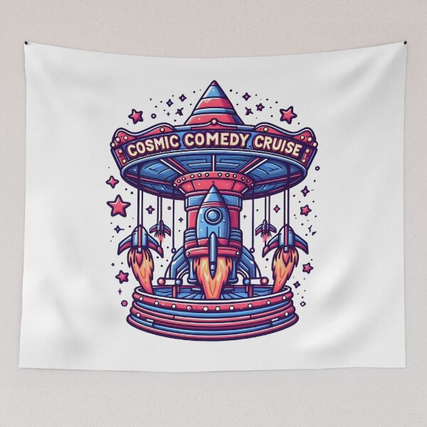 Item preview, Rocket Carousel: Cosmic Comedy Cruise designed and sold by Dungeon-Depot.