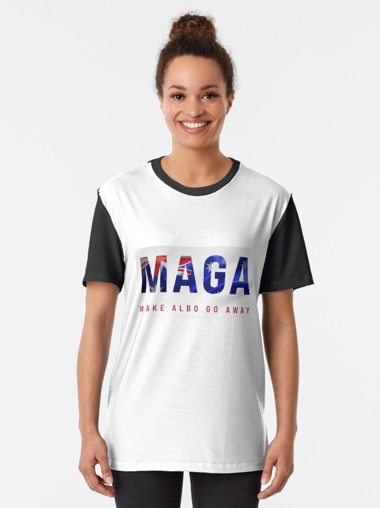 Imagen 2 de 5, Camiseta gráfica con la obra MAGA: Haz que Albo se vaya, diseñada y vendida por davidbeattie.