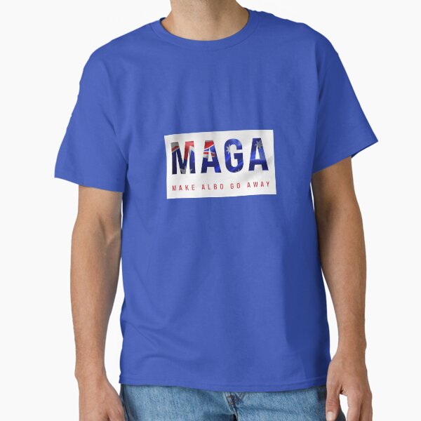 Vista previa del artículo con la obra «MAGA: Haz que Albo se vaya», diseñado y vendido por davidbeattie.