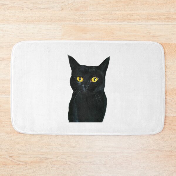 Item preview, Black cat designed and sold by gleo_drawings.