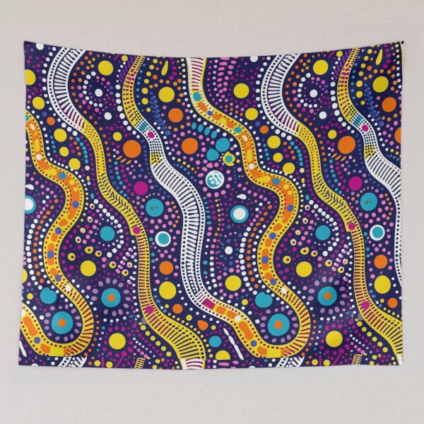 Item preview, Vibrant Rhythms - Abstract Dotwork Flow designed and sold by Nicholas Panek.