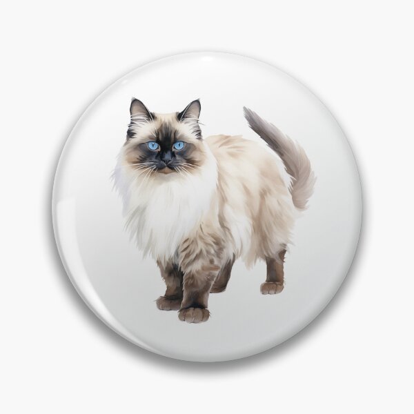 Item preview, Birman cat designed and sold by New-School-Wave.
