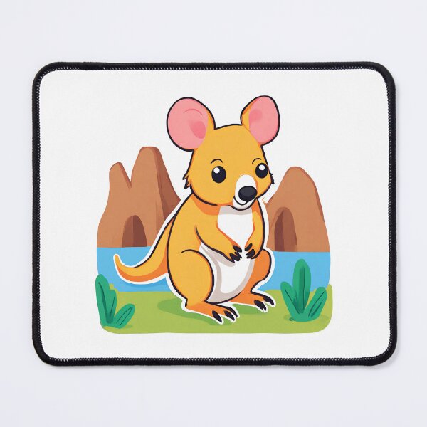 Item preview, Kangaroo, Australia Kangaroo, Cute Kangaroo designed and sold by PurpleWay.