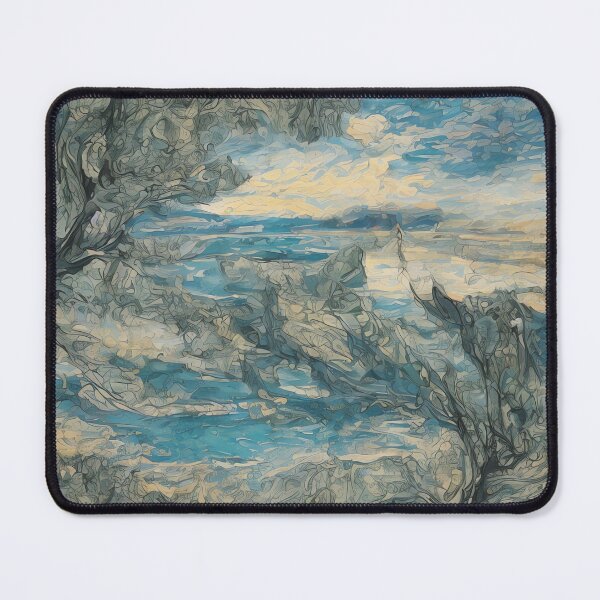Item preview, Whispering Waves: A Dance of Ocean and Sky designed and sold by thejoyker1986.