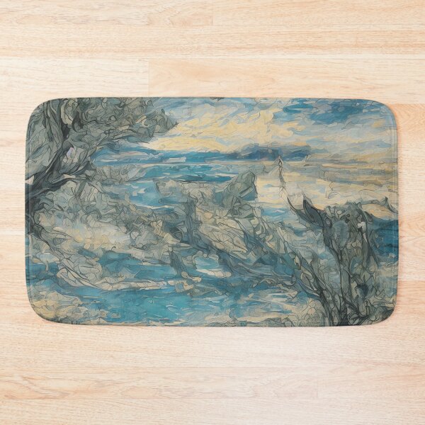 Item preview, Whispering Waves: A Dance of Ocean and Sky designed and sold by thejoyker1986.