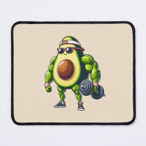 Item preview, Avocado Bodybuilder  designed and sold by Myra365Art.